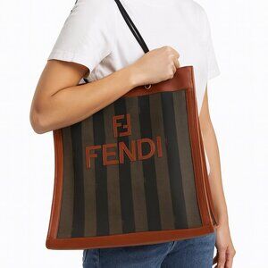Fendi Pequin vintage bucket bag